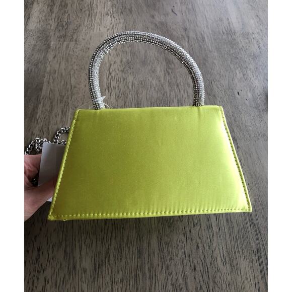 Joseph D'Arezzo Citron Envelope Evening Rhinestone Bow Bag - OS - Picture 6 of 6